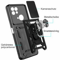 Handyhülle Xiaomi Redmi 10C Handy Tasche Hülle Outdoor Case TPU Silikon Bumper