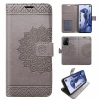 Handy Tasche Xiaomi 11T / 11T Pro Schutzhülle Book Case Flip Cover Etui Hülle BF Grau