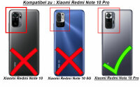 Schutz Hülle für Xiaomi Redmi Note 10 Pro Ring Case Cover Handy Tasche Outdoor  Rot