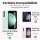 Handykette für Samsung Hanyhülle mit Band Hülle mit Kodel Smartphone Halskette Galaxy S23 FE Schwarz