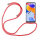 betterfon Handykette für Xiaomi Redmi Note 11 Pro 4G/5G Handyhülle mit Band  Rot