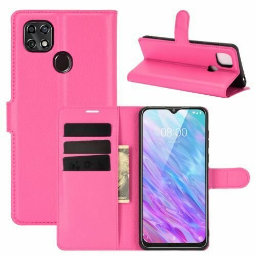 ZTE Handy Tasche Flip Cover Case Buch Klapp Schutz Hülle Etui Wallet Buchtasche ZTE Blade A3 2020 Pink