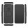 Handy Tasche Lenovo Motorola Panzer Hülle Hybrid Case Cover Schutzhülle Bumper Motorola Moto E6 Play Grün