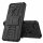Handy Tasche Lenovo Motorola Panzer Hülle Hybrid Case Cover Schutzhülle Bumper Motorola Moto E6 Play Grün