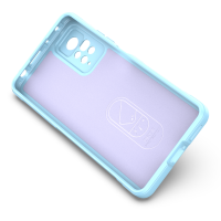 Hülle Xiaomi Redmi Note 11 Pro Handyhülle Outdoor Case Back Cover Handy Tasche Hellblau