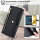 Handykette Samsung Hülle mit Band Handyhülle Kartenfächer PU Leder Umhängetasche Galaxy S22 Schwarz