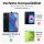 Huawei Handy Tasche Handyhülle Schutz Hülle Blumen Flip Cover Buch Case Etui Huawei P Smart Z Rosa