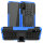 Schutz Hülle Xiaomi Handy Tasche Case Cover Silikon Schale Outdoor Handyhülle BF Xiaomi Redmi 9A Blau