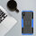 Schutz Hülle Xiaomi Handy Tasche Case Cover Silikon Schale Outdoor Handyhülle BF Xiaomi Redmi 9A Blau