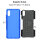 Schutz Hülle Xiaomi Handy Tasche Case Cover Silikon Schale Outdoor Handyhülle BF Xiaomi Redmi 9A Blau