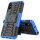 Schutz Hülle Xiaomi Handy Tasche Case Cover Silikon Schale Outdoor Handyhülle BF Xiaomi Redmi 9A Blau