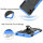 Schutz Hülle Xiaomi Handy Tasche Case Cover Silikon Schale Outdoor Handyhülle BF Xiaomi Redmi 9A Blau