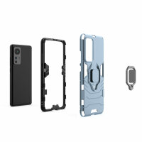 Handyhülle für Xiaomi 12 / 12X - Ring Panzer Cover Türkis