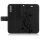 Huawei Handy Tasche Handyhülle Schutz Hülle Blumen Flip Cover Buch Case Etui Huawei P30 Pro Schwarz