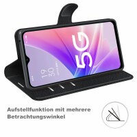 Handyhülle Oppo A77 Handy Tasche Schutz Hülle Flip Cover Wallet Case Etui Schale