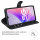 Handyhülle Oppo A77 Handy Tasche Schutz Hülle Flip Cover Wallet Case Etui Schale