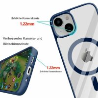 Handyhülle für Apple iPhone 14 Pro – Magnet Case Navy Blau