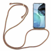 betterfon Handykette für Motorola Moto G72 Handyhülle mit Band Hülle mit Kordel  Rainbow