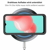 Handyhülle für Samsung Galaxy A32 5G – 2-teiliges Case Schwarz