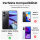 Outdoor Panzer Hülle Xiaomi Redmi Note 13 Pro+ Handyhülle Kameraschutz Ringhalte Blau