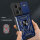 Outdoor Panzer Hülle Xiaomi Redmi Note 13 Pro+ Handyhülle Kameraschutz Ringhalte Blau