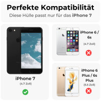 Handy Tasche für Apple iPhone Panzer Cover Case...