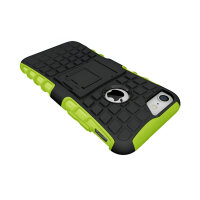 Handy Tasche für Apple iPhone Panzer Cover Case Schutz Hülle Etui Schale Bumper Apple iPhone 7 Grün