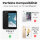 Handy Tasche für Apple iPhone Panzer Cover Case Schutz Hülle Etui Schale Bumper Apple iPhone 7 Grün