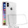 Iphone hülle Handy Tasche Acrylglas Schutzhülle Bumper Back Cover Case Silikon iPhone X / XS