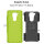 Schutz Hülle Xiaomi Handy Tasche Case Cover Silikon Schale Outdoor Handyhülle BF Xiaomi Redmi Note 9 Grün
