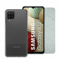 Schutz Hülle + PANZERSCHUTZGLAS 9H für Samsung...