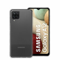 Schutz Hülle + PANZERSCHUTZGLAS 9H für Samsung Galaxy A12 Handyhülle Back Cover