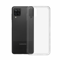 Schutz Hülle + PANZERSCHUTZGLAS 9H für Samsung Galaxy A12 Handyhülle Back Cover