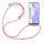 Xiaomi Hülle mit Band Schutzhülle Handykette Silikon Handy Tasche mit Schnur Neu Xiaomi Mi 11 Rosa