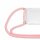 Xiaomi Hülle mit Band Schutzhülle Handykette Silikon Handy Tasche mit Schnur Neu Xiaomi Mi 11 Rosa