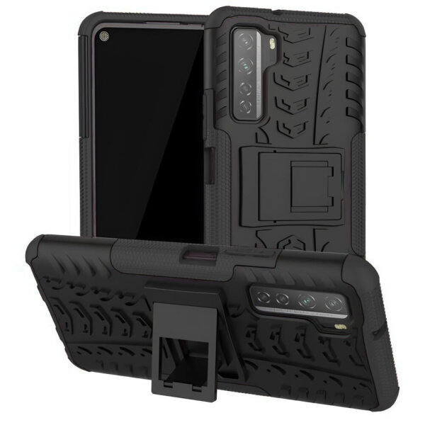 Outdoor Case Panzer Hülle Cover Huawei Handytasche Schutzhülle Handyhülle Handy Schwarz P40 Lite 5G