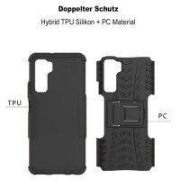 Outdoor Case Panzer Hülle Cover Huawei Handytasche Schutzhülle Handyhülle Handy Schwarz P40 Lite 5G