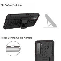 Outdoor Case Panzer Hülle Cover Huawei Handytasche Schutzhülle Handyhülle Handy Schwarz P40 Lite 5G