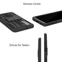 Outdoor Case Panzer Hülle Cover Huawei Handytasche Schutzhülle Handyhülle Handy Schwarz P40 Lite 5G