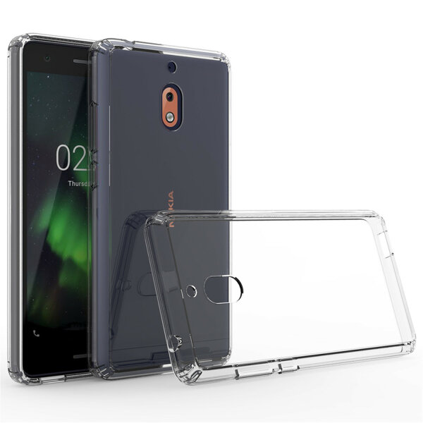 Nokia TPU Silikon Acrylglas Panzer Hülle Handy Tasche Outdoor Cover Bumper Neu Nokia 2.1