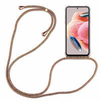 Handykette für Xiaomi Redmi Note 12 5G / Poco X5 5G Handyhülle mit Band Hülle Rainbow