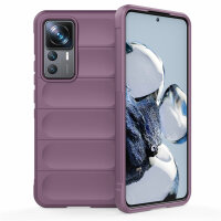 betterfon Airbag Case für Xiaomi 12T Pro 5G Hülle Handyhülle Silikon Case  Lila