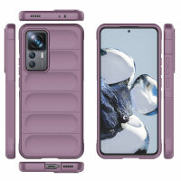 betterfon Airbag Case für Xiaomi 12T Pro 5G Hülle Handyhülle Silikon Case  Lila