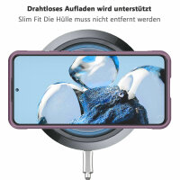 betterfon Airbag Case für Xiaomi 12T Pro 5G Hülle Handyhülle Silikon Case  Lila
