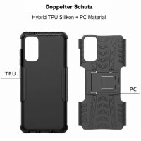 Handy Tasche für Samsung Galaxy Case Panzer Hülle Cover Schutzhülle Etui Bumper Galaxy S20 SM-G980 Grün