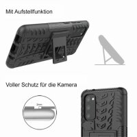 Handy Tasche für Samsung Galaxy Case Panzer Hülle Cover Schutzhülle Etui Bumper Galaxy S20 SM-G980 Grün