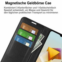 Handy Tasche ZTE Blade A73 5G Handyhülle Hülle Wallet Case Flip Cover Leder Etui