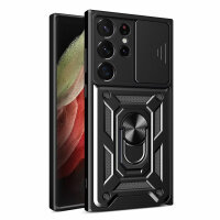 Handyhülle Für Samsung S23 Ultra Handy Tasche Hülle Outdoor Case Silikon Bumper