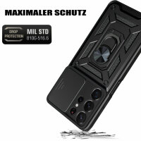 Handyhülle Für Samsung S23 Ultra Handy Tasche Hülle Outdoor Case Silikon Bumper