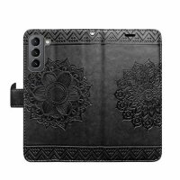 Handyhülle für Samsung Galaxy S21 5G Hülle Handy Tasche Flip Cover Case Etui TPU